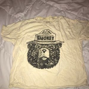 cotton on like smokey bear tshirt